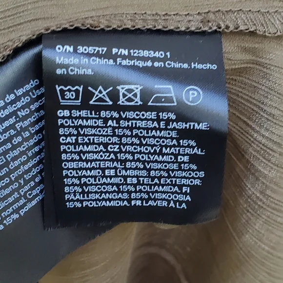 NEW! H&M Crinkled Tunic Dress Size L - Picture 5 of 5